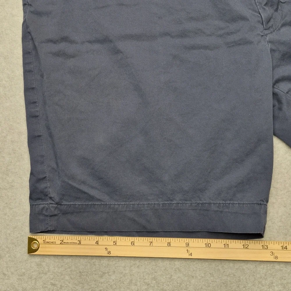 Polo Ralph Lauren Shorts Mens 46 Stretch Classic Fit Blue Chino Flat Front